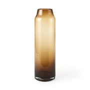 Amrita 4.8L x 4.8W x 16.0H Golden Brown Glass Vase
