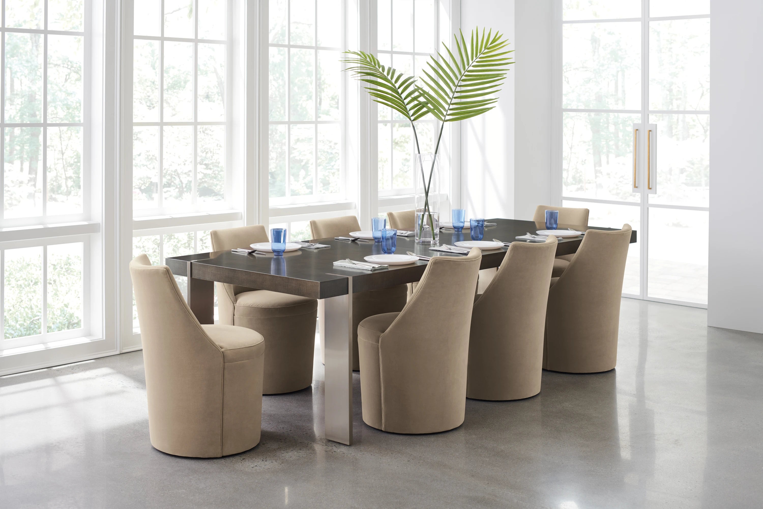 Barrel Roll Dining Chair 21" by Caracole - view 13