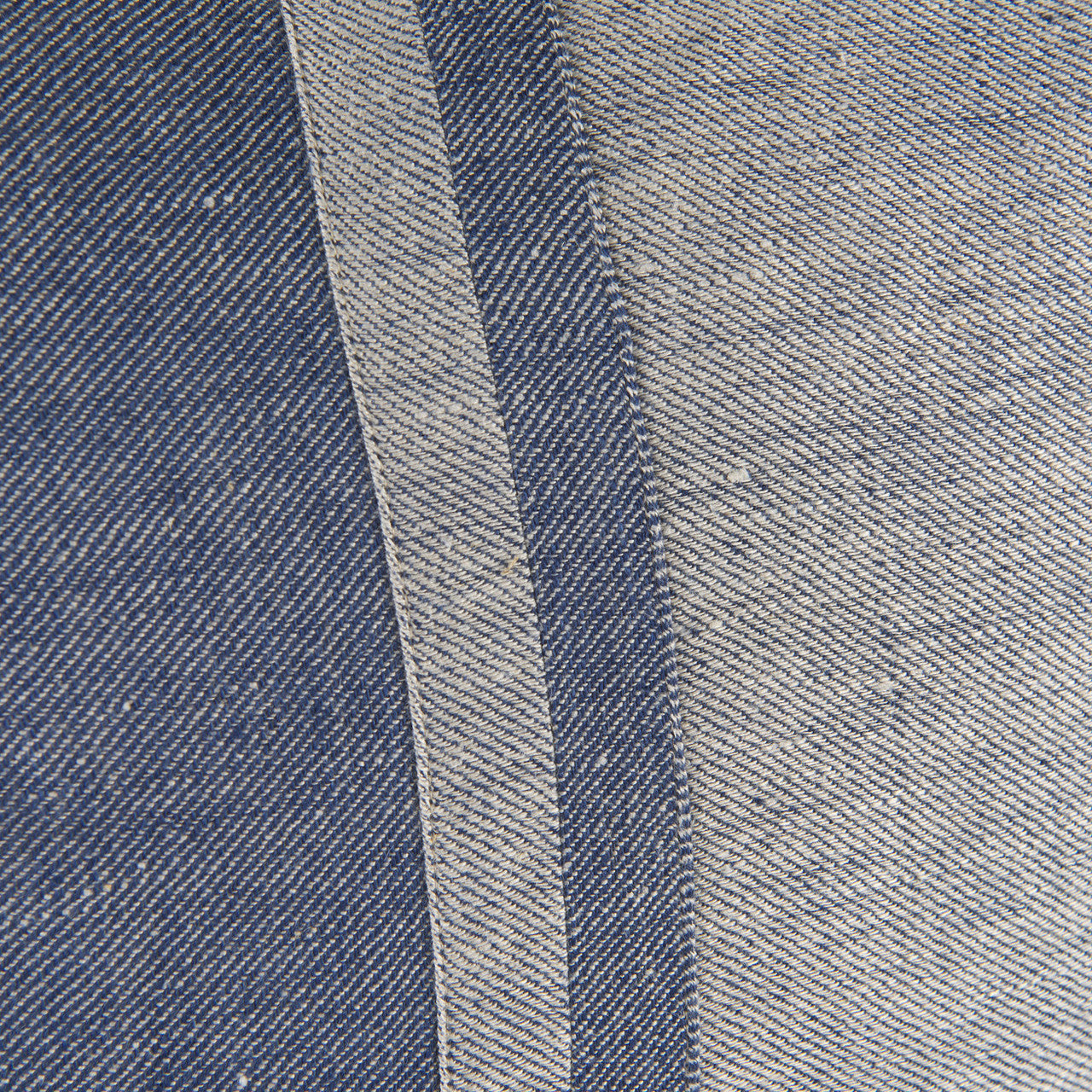 Aubrielle 20L x 20W Gray and Blue Fabric Color Blocked Decorative Pillow Cover