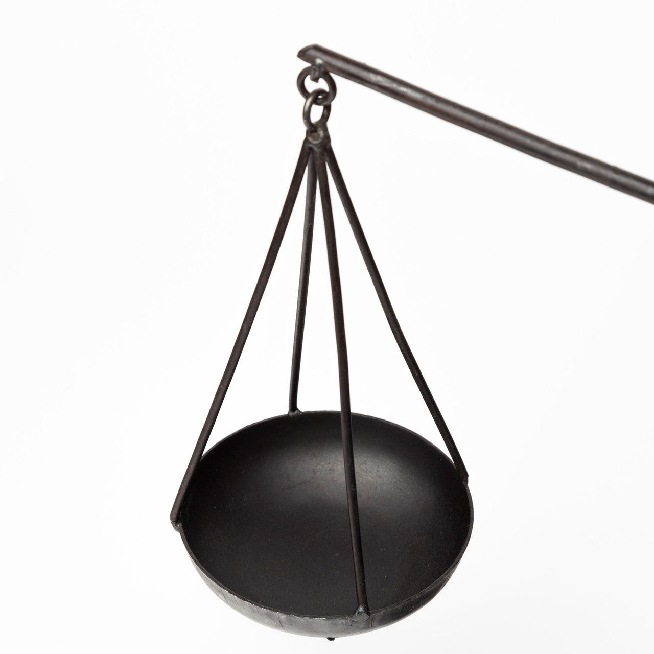 Ellis 10L x 4W Black Metal Vintage Inspired Weighing Scale