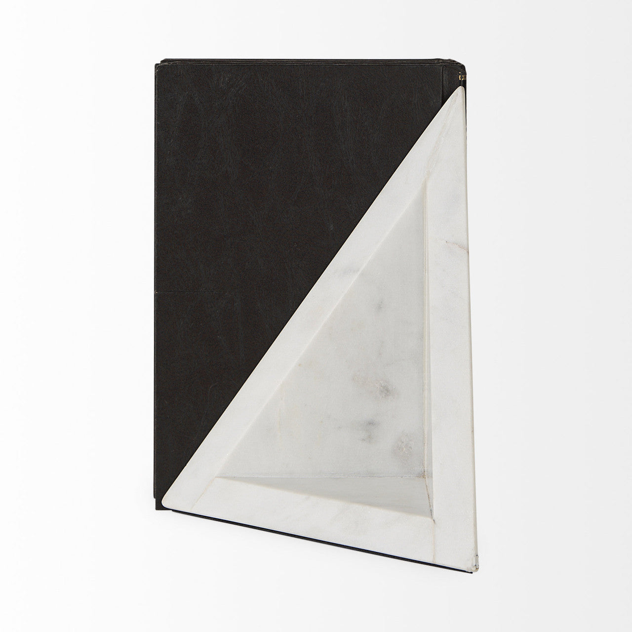 Sophia 8.0"L x 6.0"W x 7.0"H Marble Set Of Two Bookends