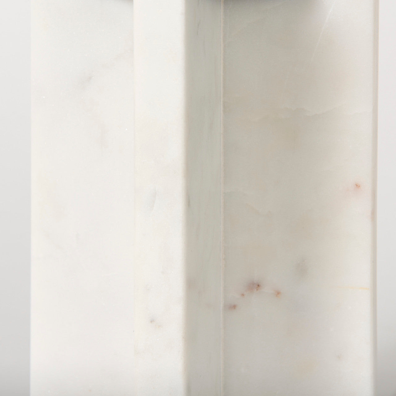 Sophia 5.5"L x 3.5"W x 8.0"H. Marble Candle Holder Medium