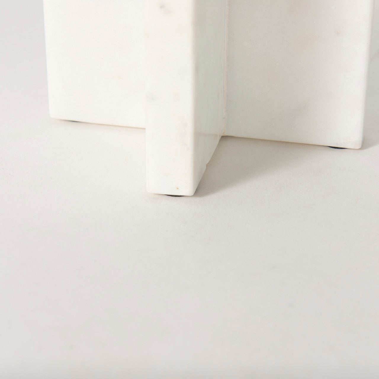 Sophia 5.5"L x 3.5"W x 8.0"H. Marble Candle Holder Medium