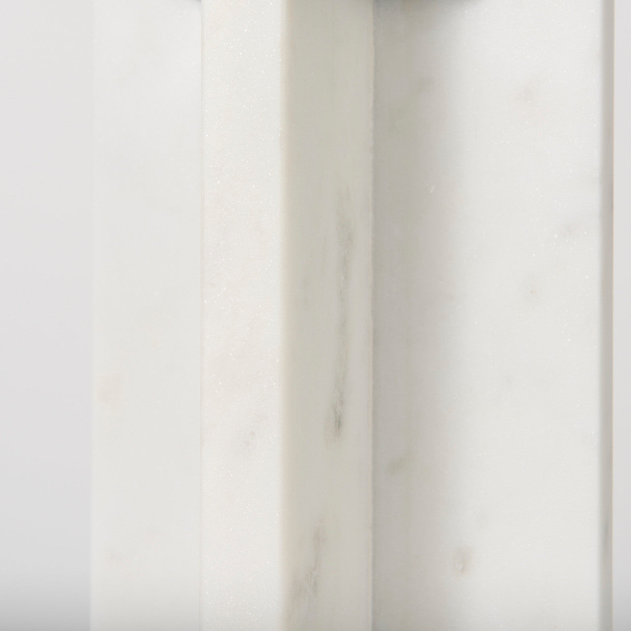 Sophia 5.5"L x 3.5"W x 10.5"H Marble Candle Holder Large