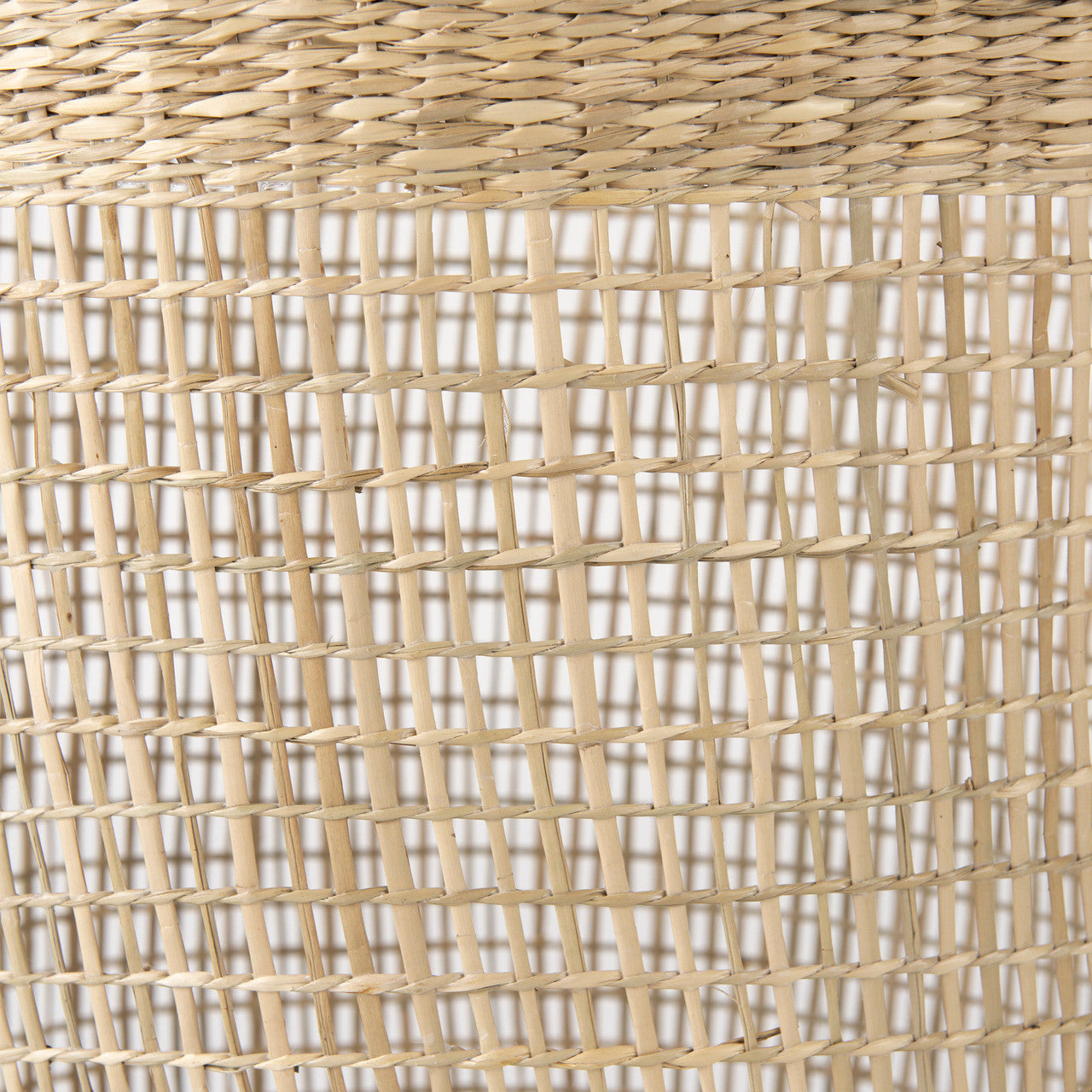 Bowie 19.7L x 19.7W x 19.7H (Set of 3) Medium Brown Seagrass Round Basket W/ Handles