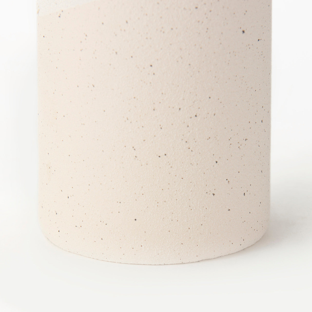 Salar 4.5L x 4.5W x 11.0H Cream Gourd Style Crackled Ceramic Vase