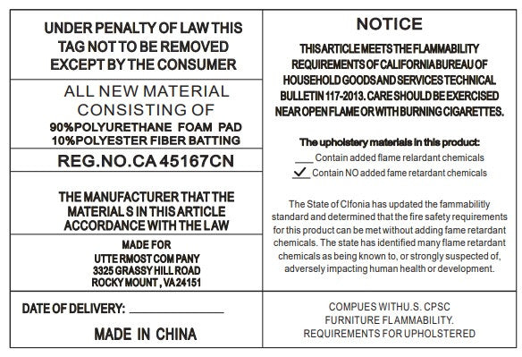 Uttermost Mallorie Blue Swivel Chair