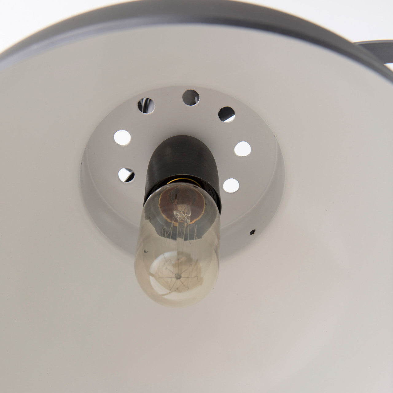 Leighton II 15x20 Black Metal Spherical Pendant Light