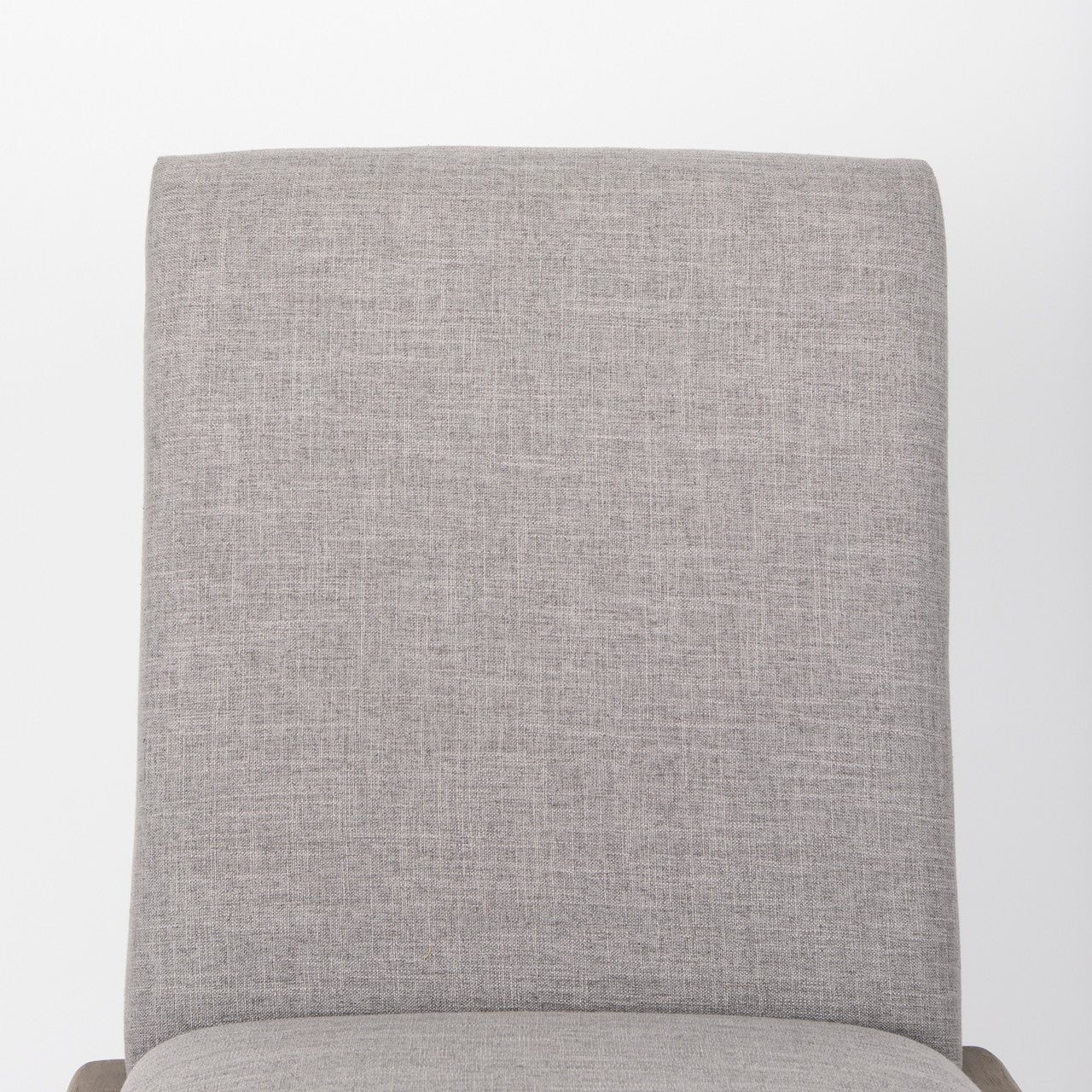 Palisades Gray Upholstery w/ Solid Wood Armless Dining Chair