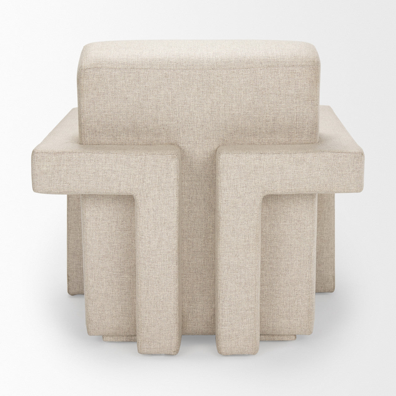 Sovereign Oatmeal Fully Upholstered Accent Chair