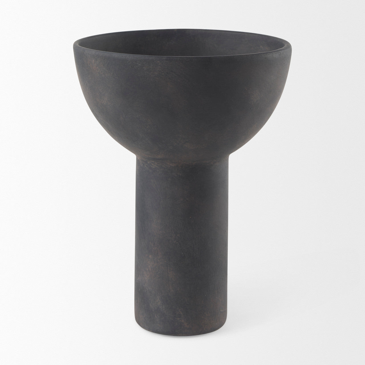 Sariah  9.1L x 8.3W x 10.8H Black Ceramic Vase