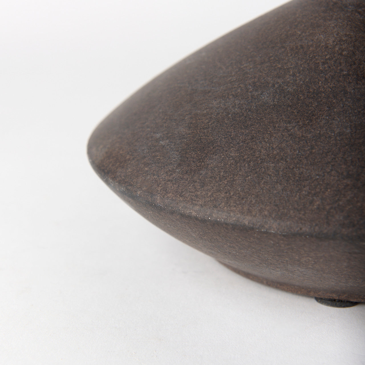 Rylee 6.9H Dark Brown Ceramic Vase