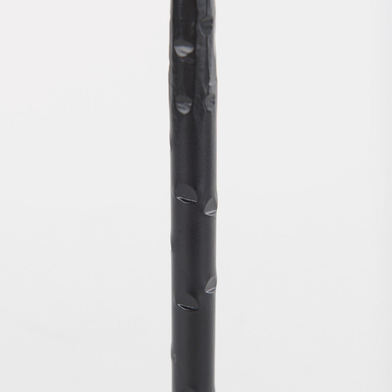 Porter 4.5L x 4.5W x 12.0H Small Black Iron Candle Holder