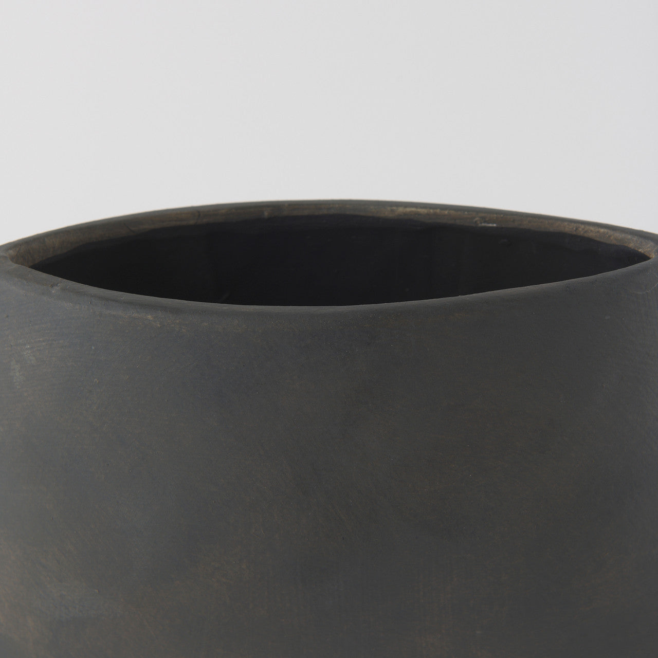 Rylee 13.0H Dark Brown Ceramic Vase