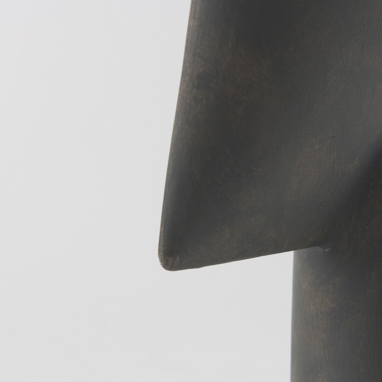Rylee 13.0H Dark Brown Ceramic Vase