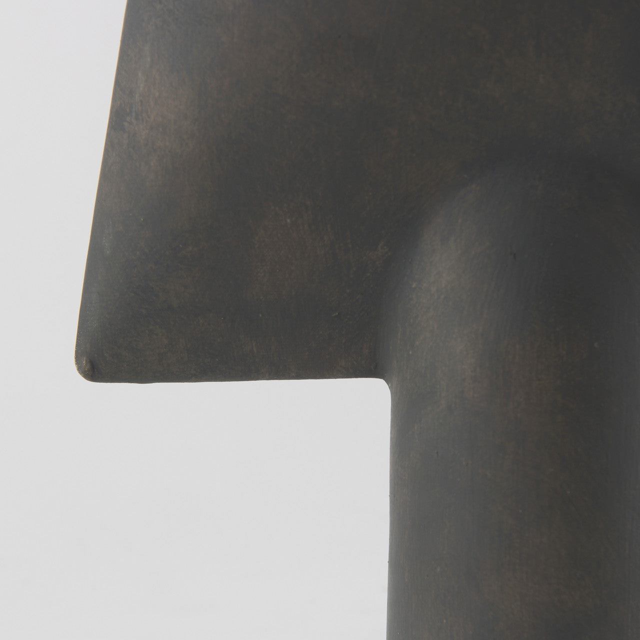 Rylee 13.0H Dark Brown Ceramic Vase