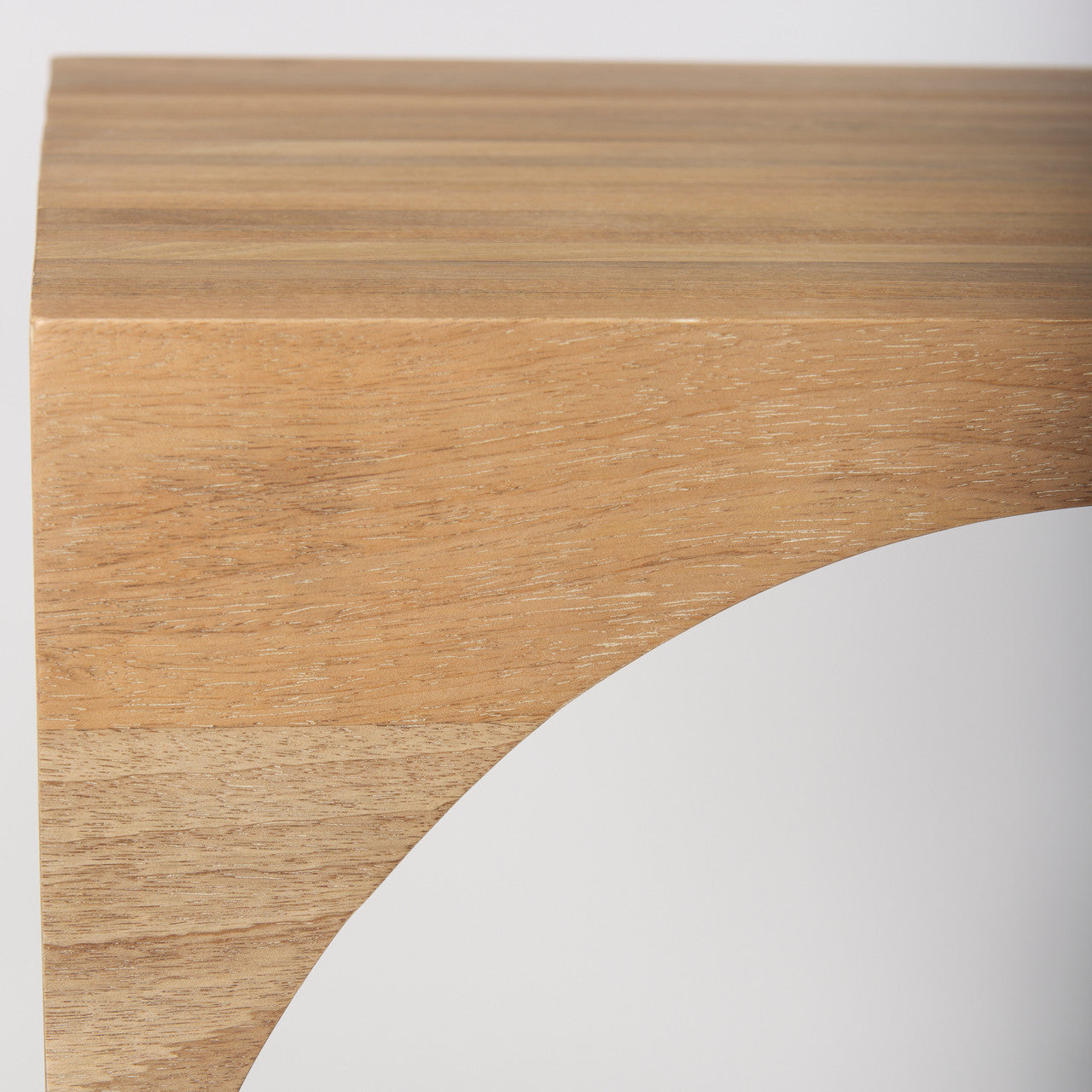 Chloe 20.0L x 20.0W x 24.0H Set of 2 Cottage Wood Nesting Accent Tables