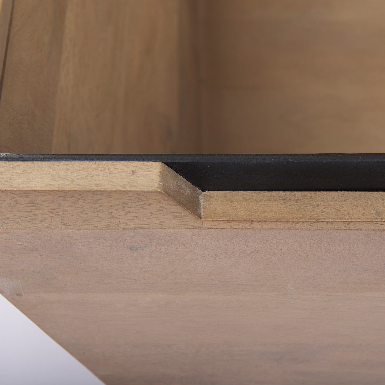 Wyatt 41.0L x 41.0W x 16.0H Brown Wood Angular Coffee Table