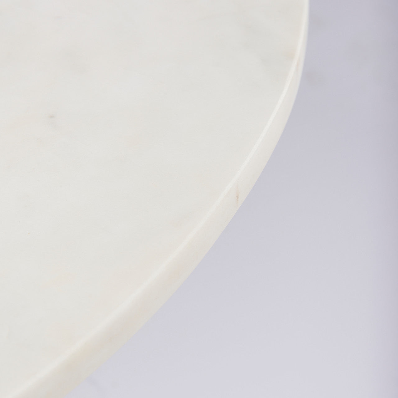 Maxwell  Marble Top Pedestal Base Round Coffee Table