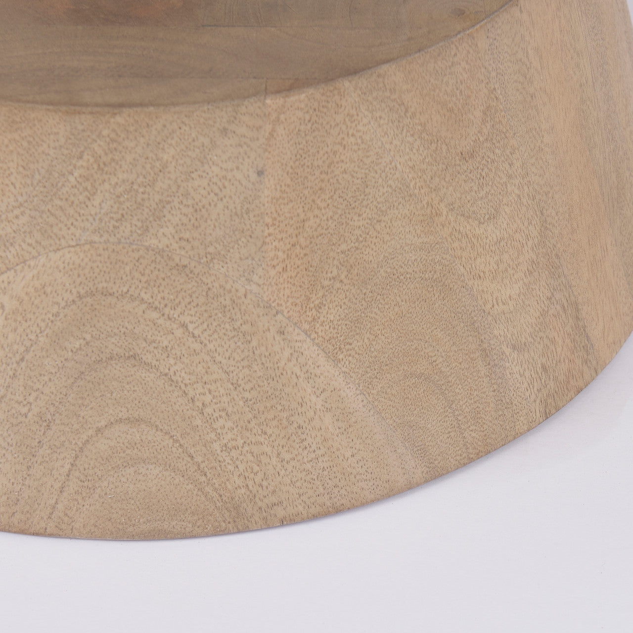 Maxwell  Marble Top Pedestal Base Round Coffee Table