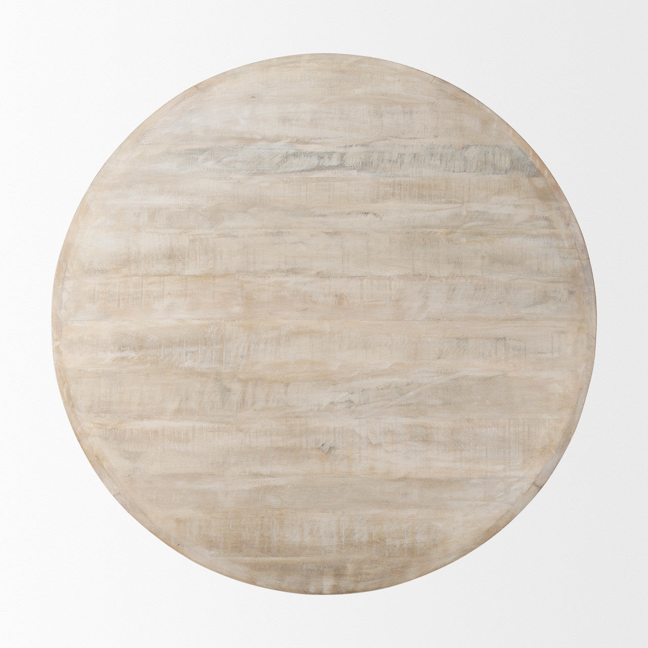 Rosie  48.0L x 48.0W x 16.0H Round Blonde Wood Coffee Table