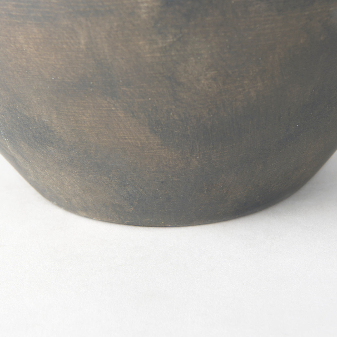 Kilian Short Brown-Gray Double Ear Vase