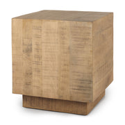 Hayden Light Brown Wood End/Side Table