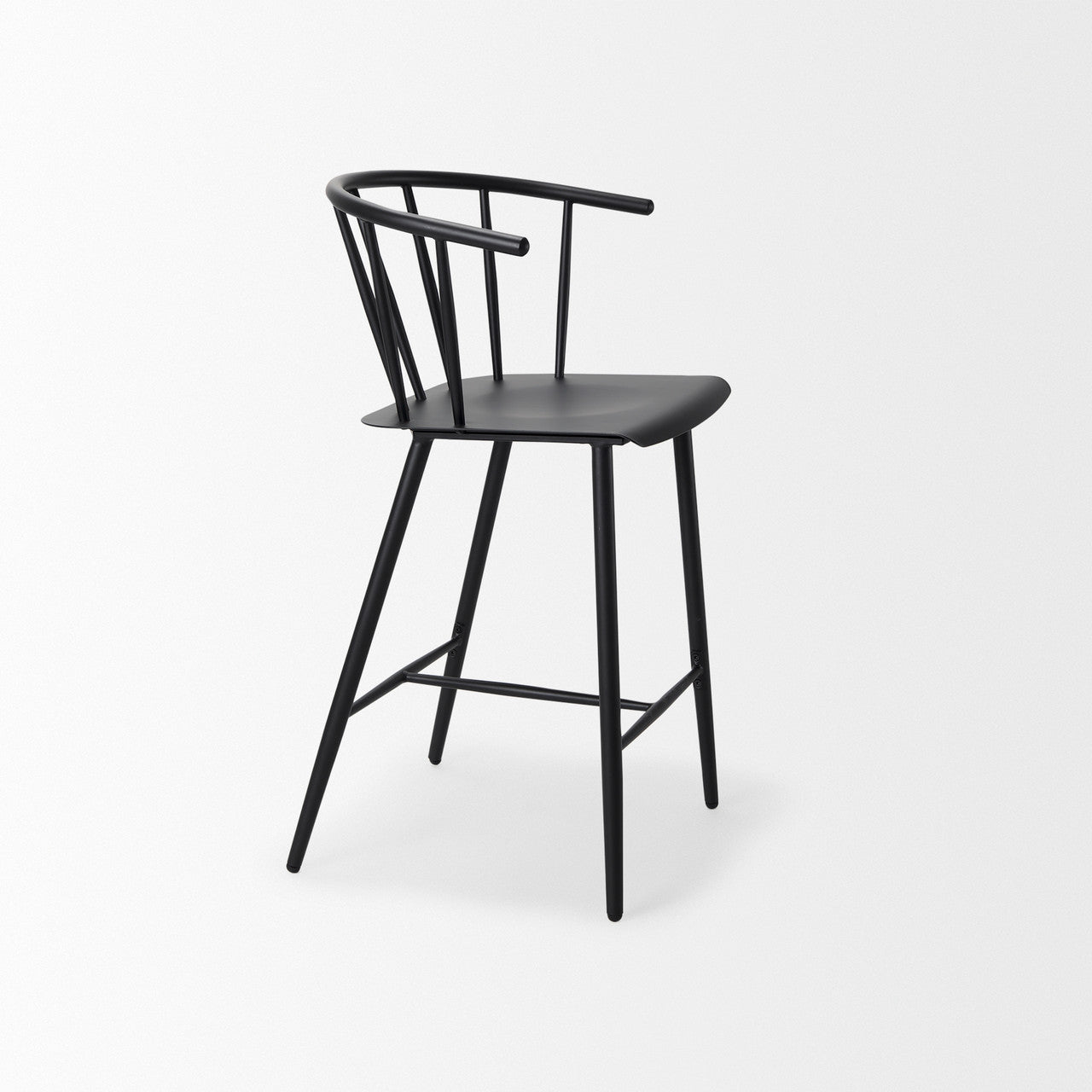 Colin Black Metal Counter Stool