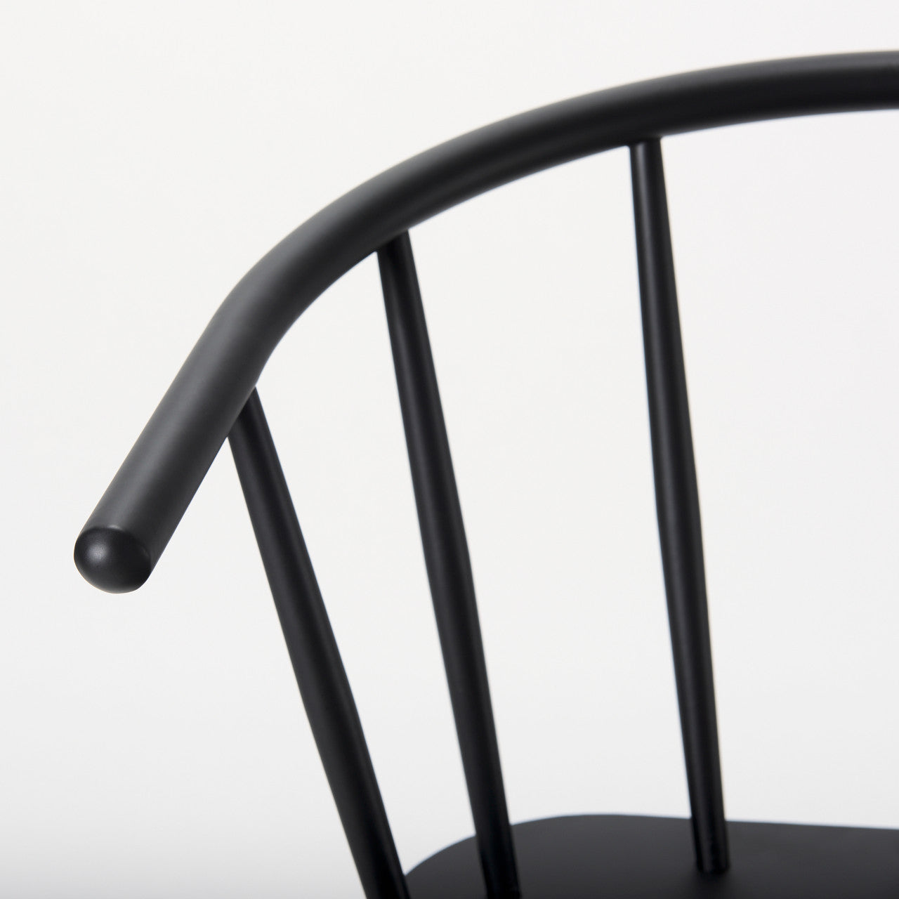 Colin Black Metal Counter Stool