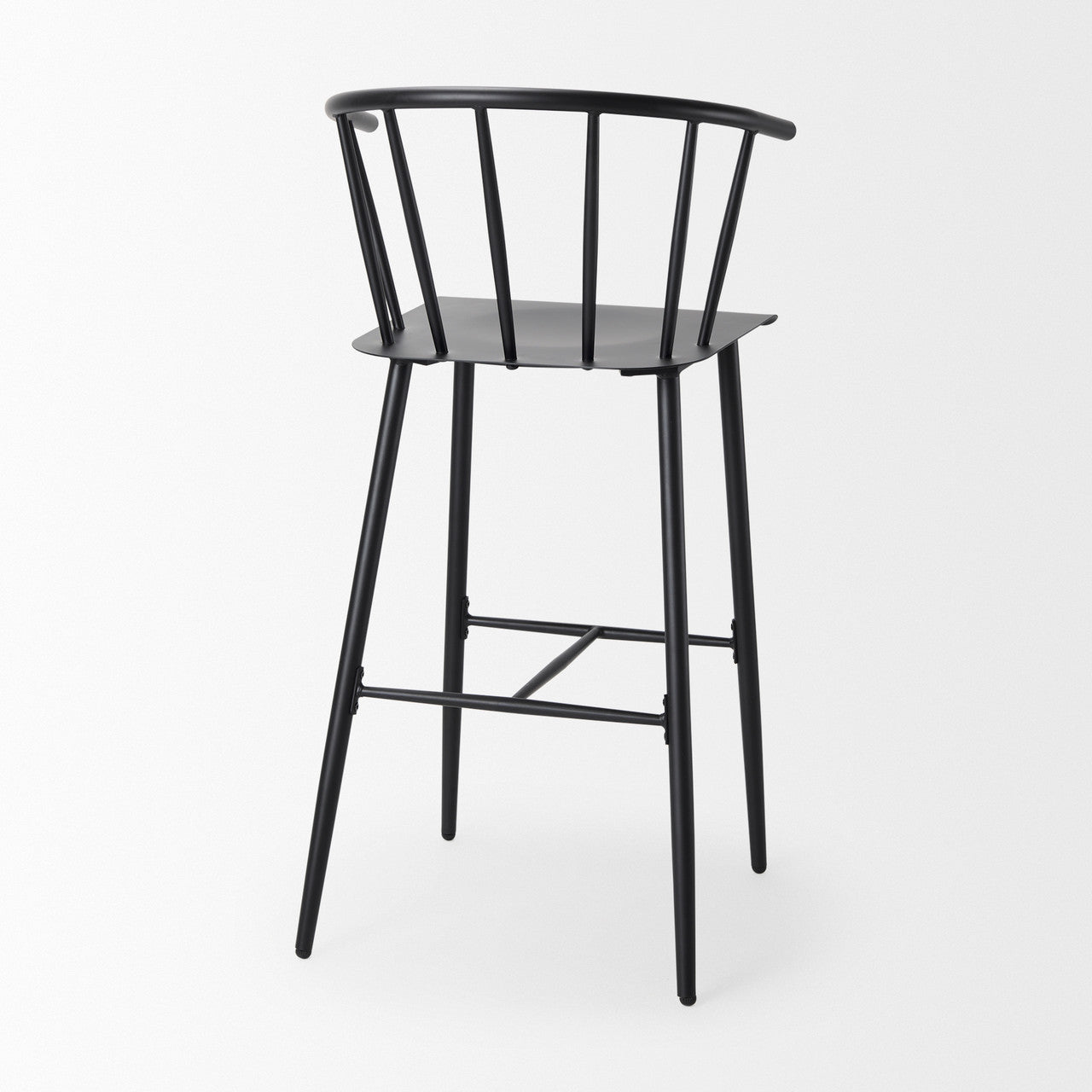 Colin Black Metal Bar Stool