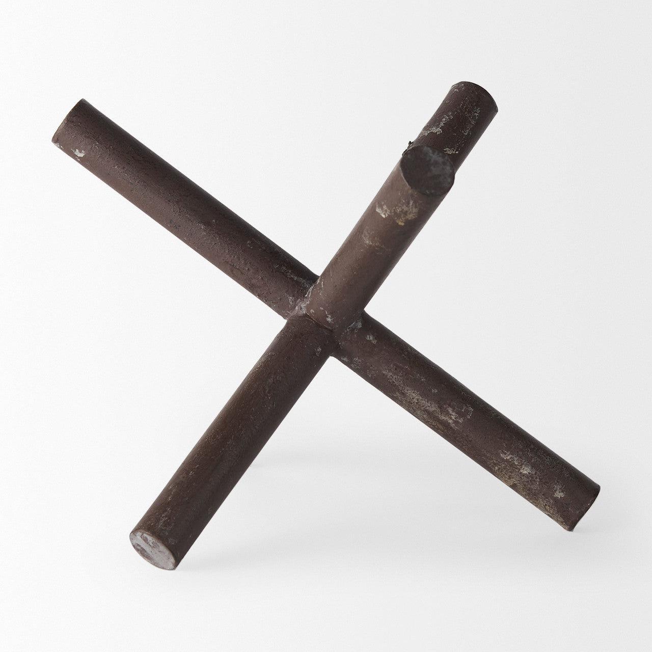 Astericks I (Large) 10L x 10W Brown Metal Decor Object