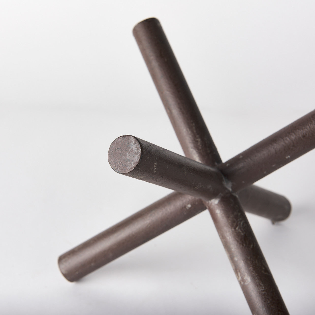 Astericks I (Large) 10L x 10W Brown Metal Decor Object