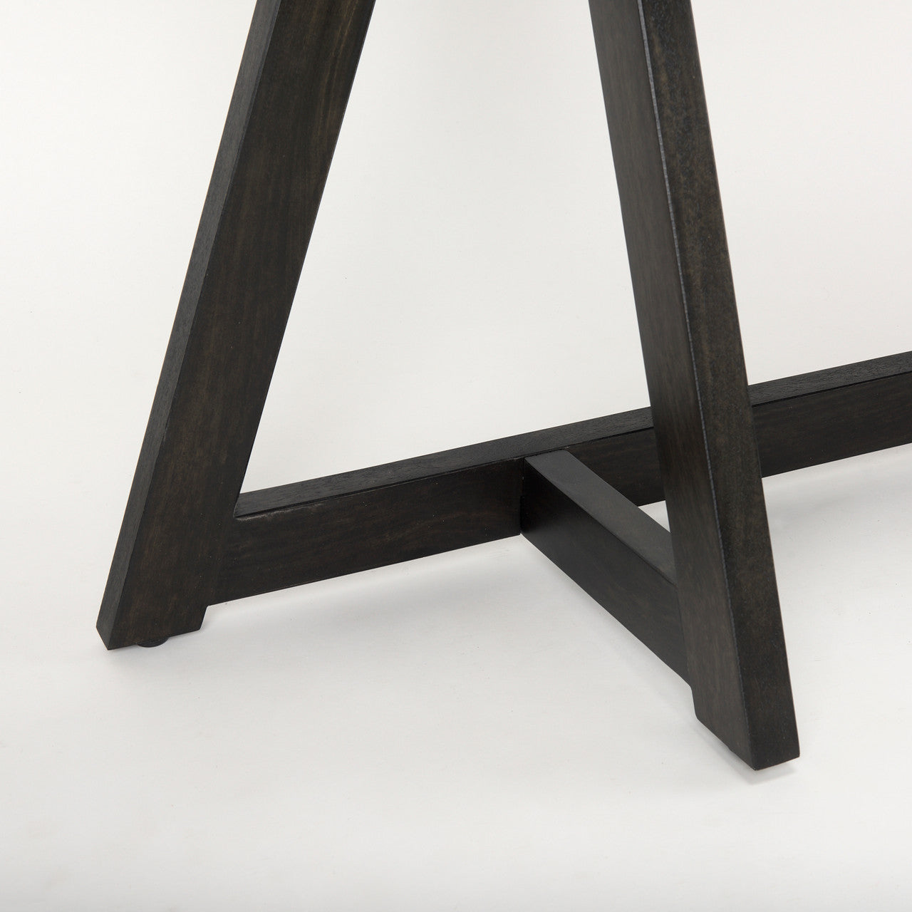Jennings 54.0L x 16.0W x 29.5H Dark Brown Wood Console Table
