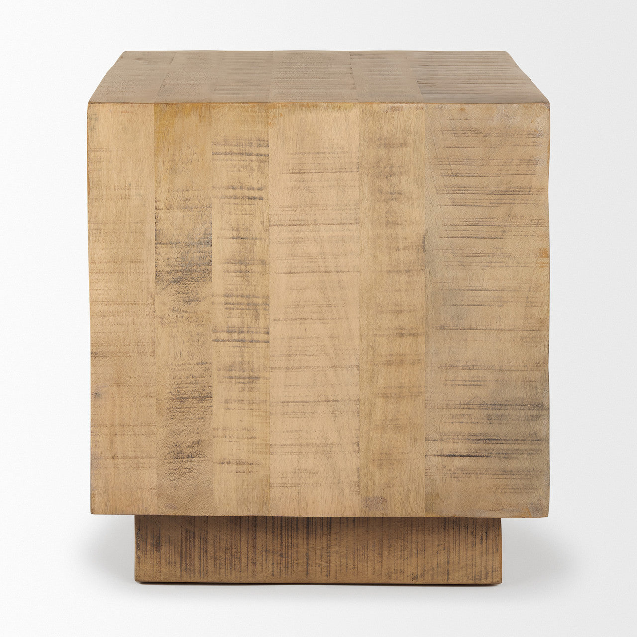 Hayden Light Brown Wood End/Side Table