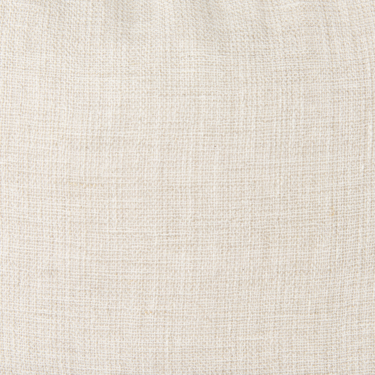 Jacklyn Cream Linen Square Decorative Pillow Cover