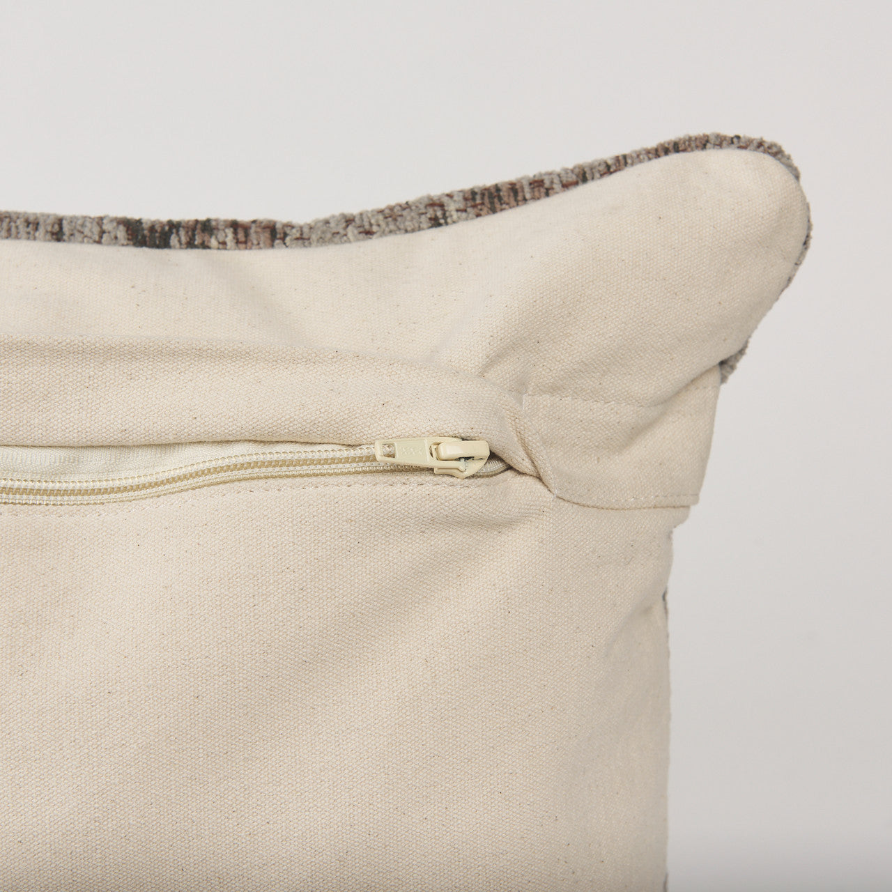 Khloe Taupe Lumbar Pillow Cover