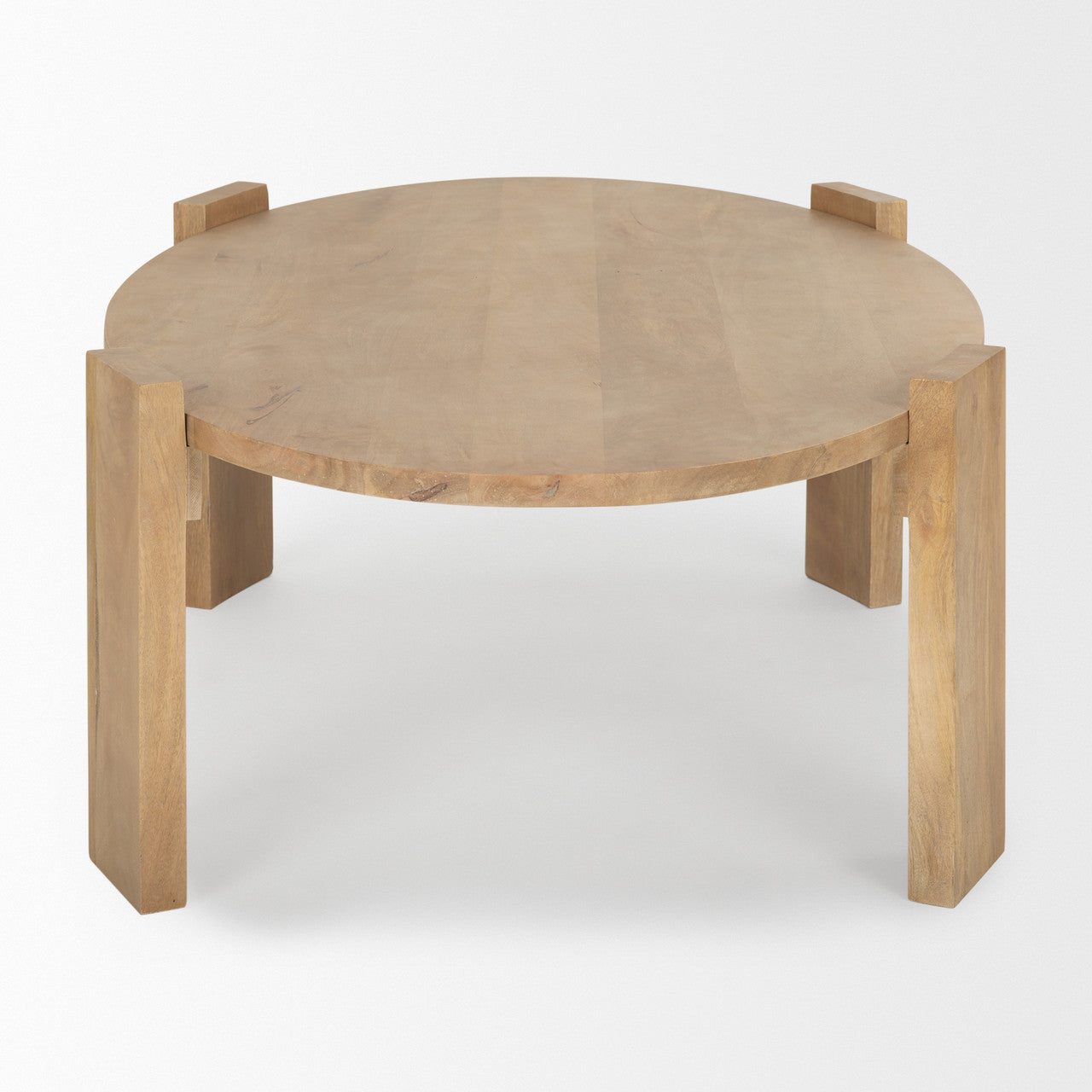 Evelyn Light Brown Oblong Coffee Table