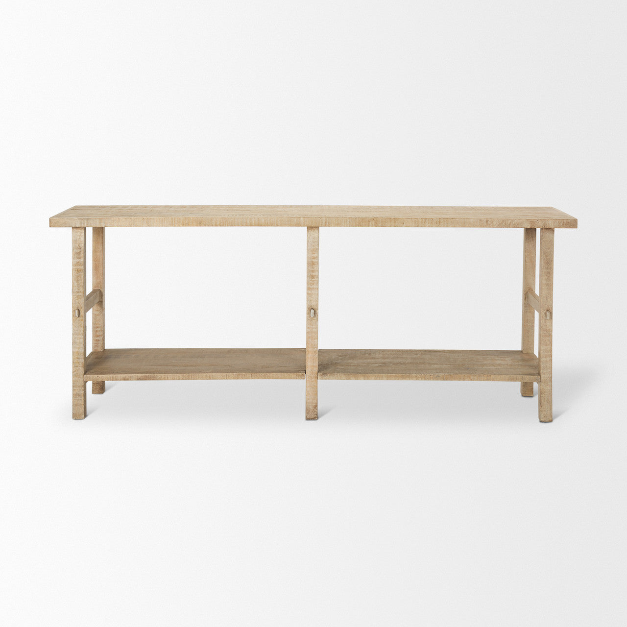 Rosie Large Blonde Wood Console Table