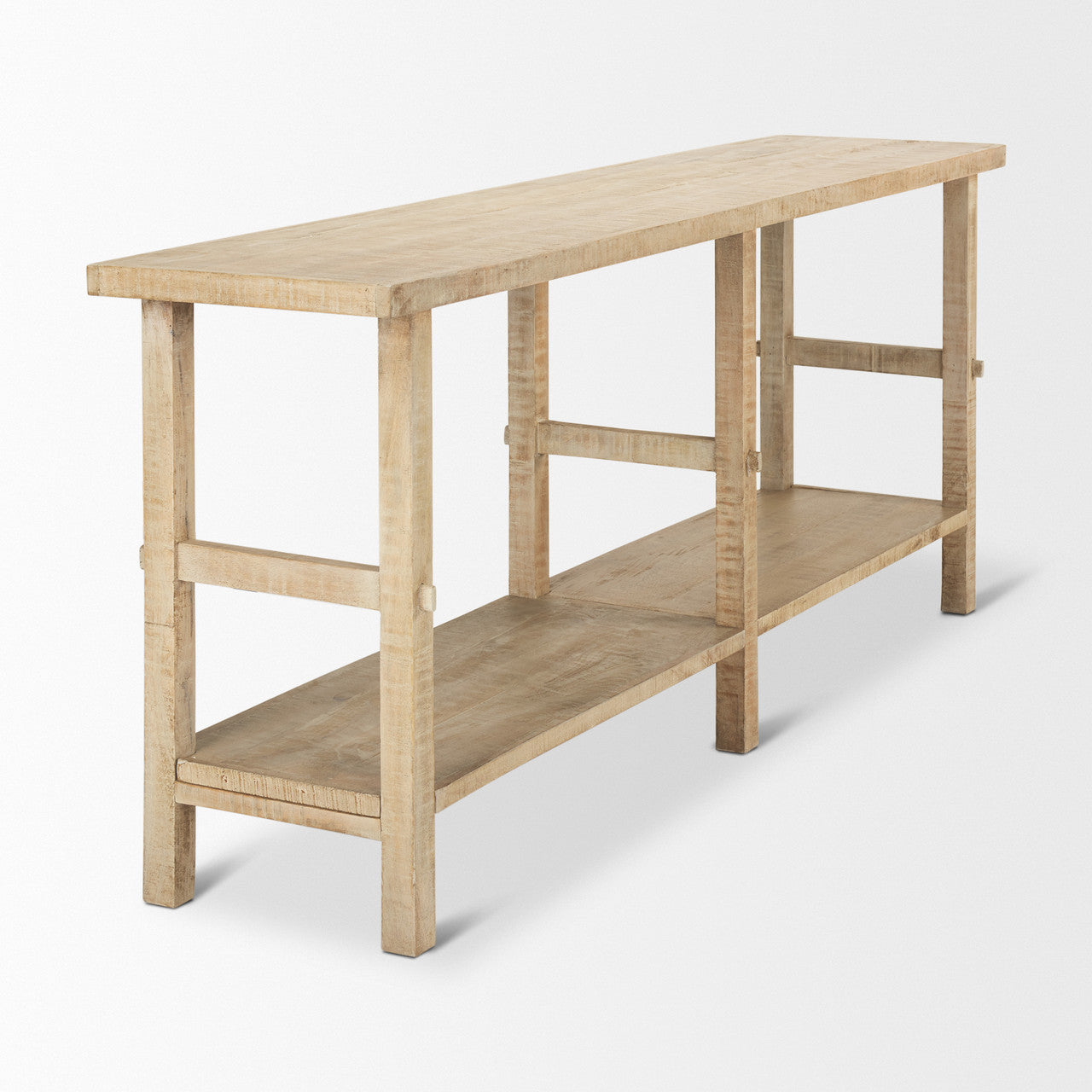 Rosie Large Blonde Wood Console Table