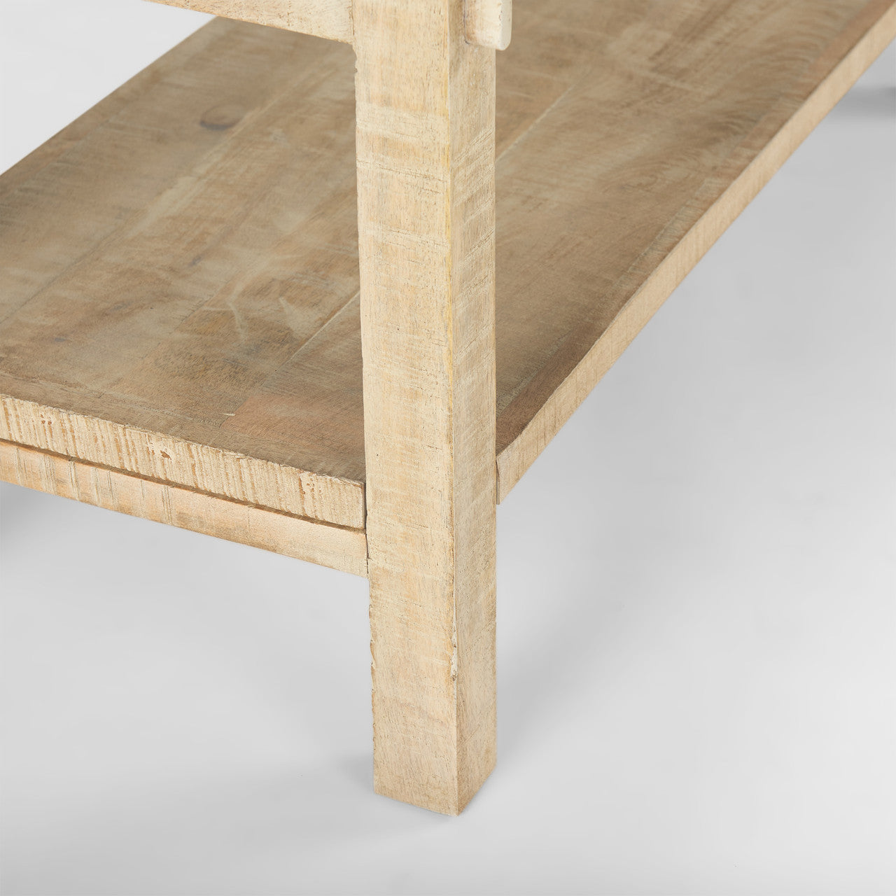 Rosie Large Blonde Wood Console Table