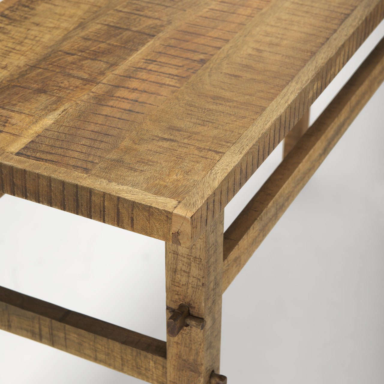 Rosie Small Brown Wood Console Table