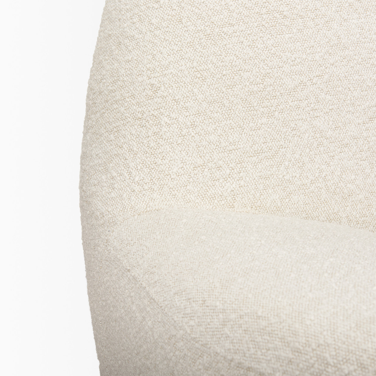 Beverly Cream Boucle Accent Chair