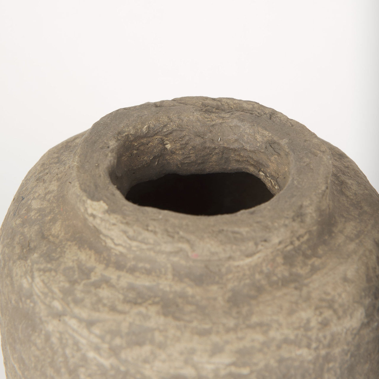 Bala Small Gray Paper Mache Vase