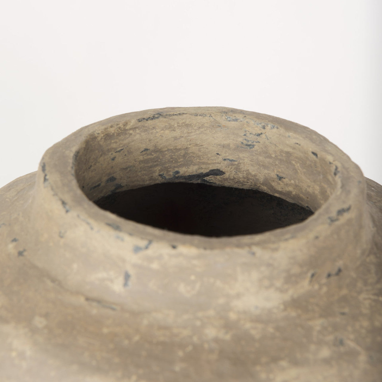Bala Large Gray Paper Mache Vase
