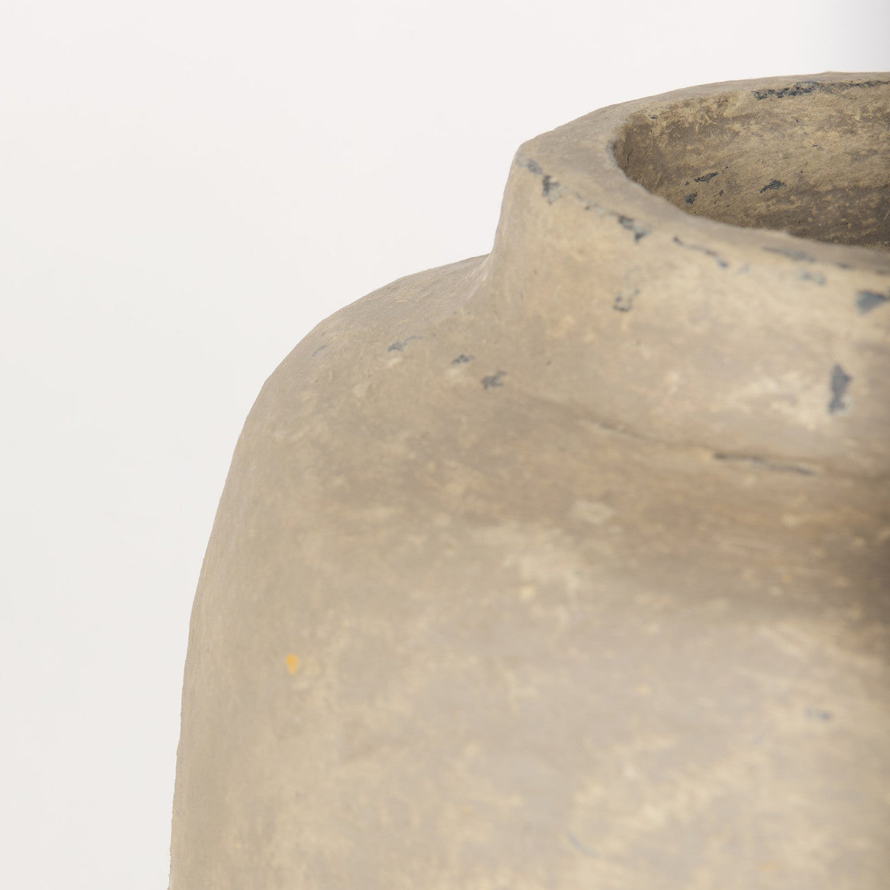 Bala Large Gray Paper Mache Vase