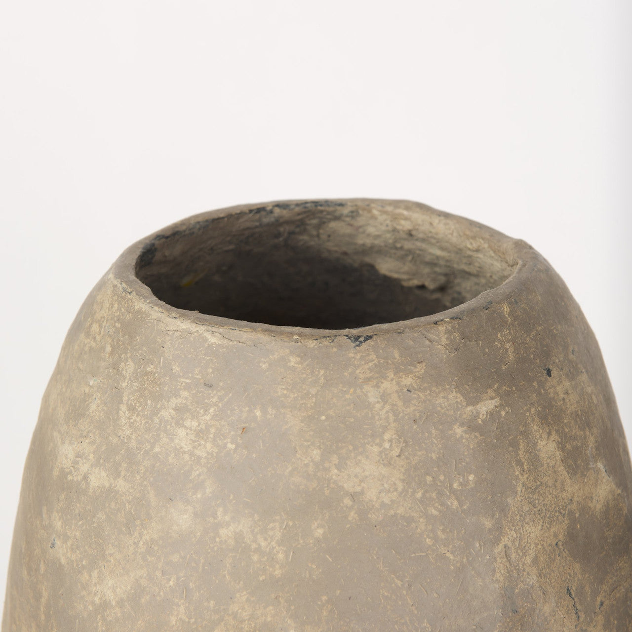 Rundal Large Gray Paper Mache Vase