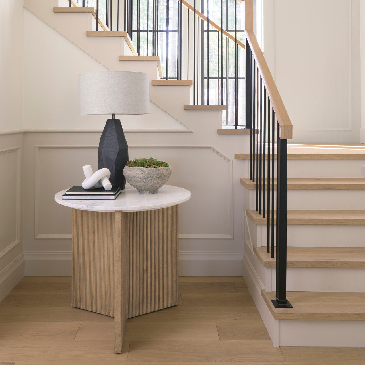 Otto  Granite Resin Large Knot Sculpture Decorative Object