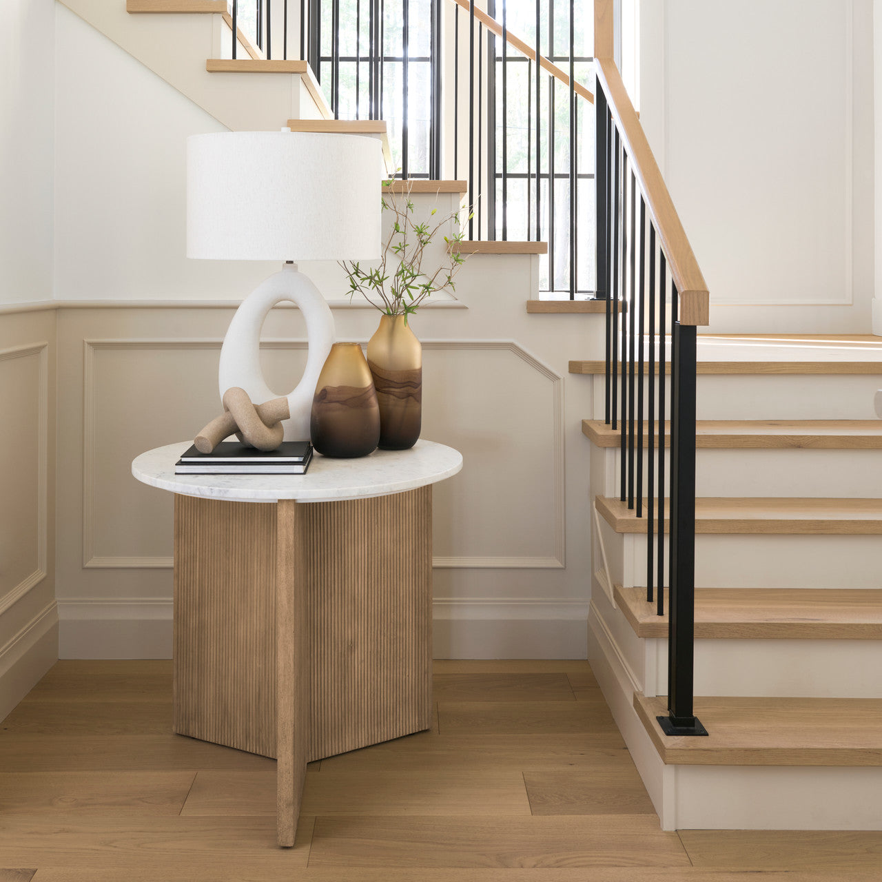 Otto Sandstone Resin Small Knot Sculpture Decorative Object