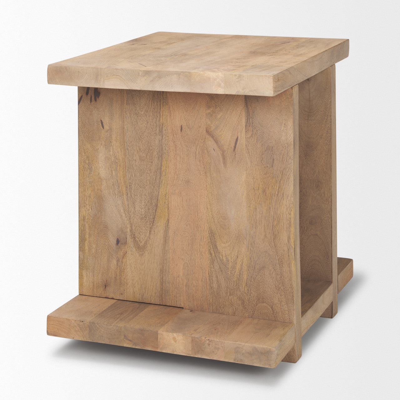 Nohr Light Brown Accent Table