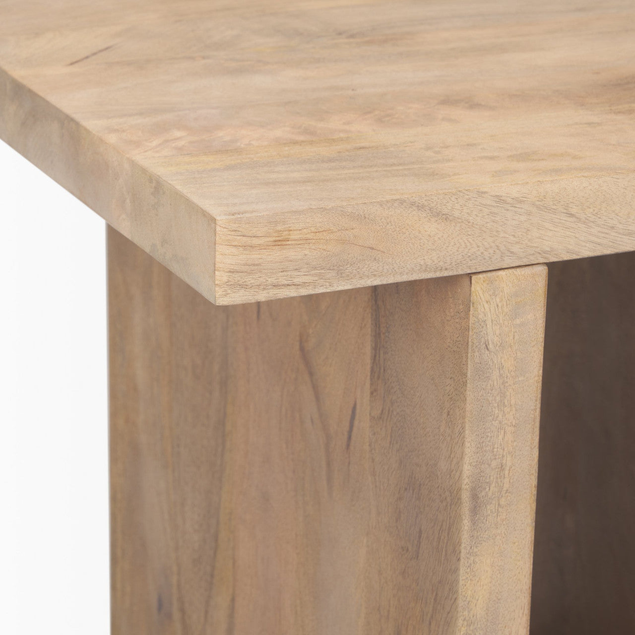Nohr Light Brown Accent Table